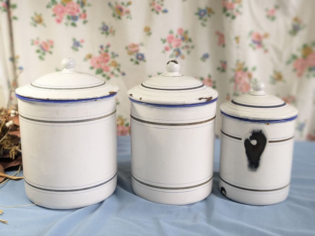 フランス アンティーク B.FRERES キャニスター 春雨 タピオカ コーヒー