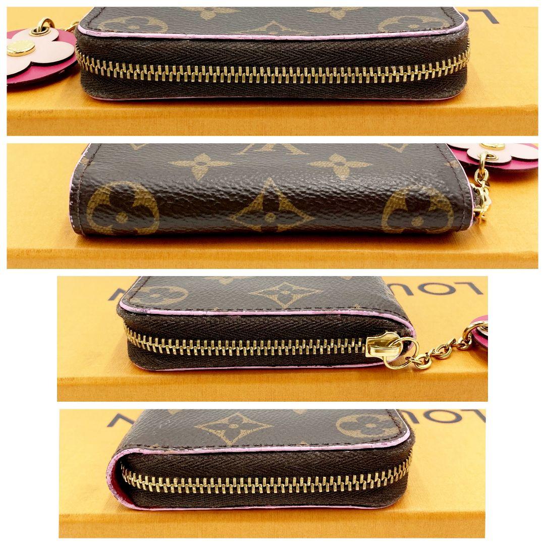 正規品 ルイヴィトン モノグラム ブルーミングフラワー ジッピーパース