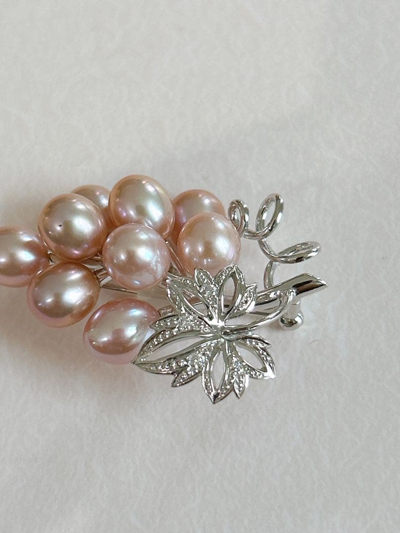 【MIKIMOTO】K18 パール ブローチ⟡.·*.