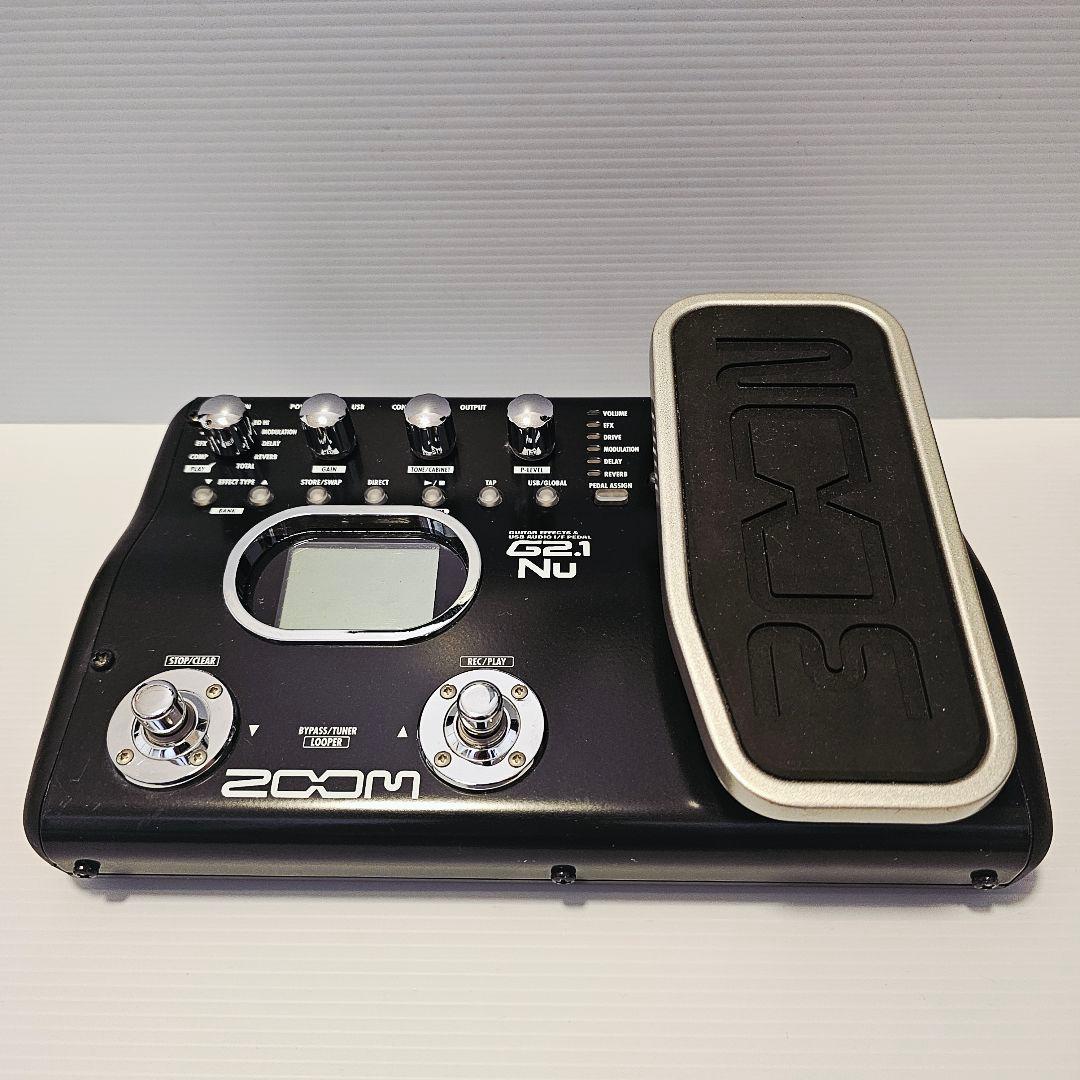 Zoom G2.1Nu ギター マルチエフェクター ギターシールド付き！