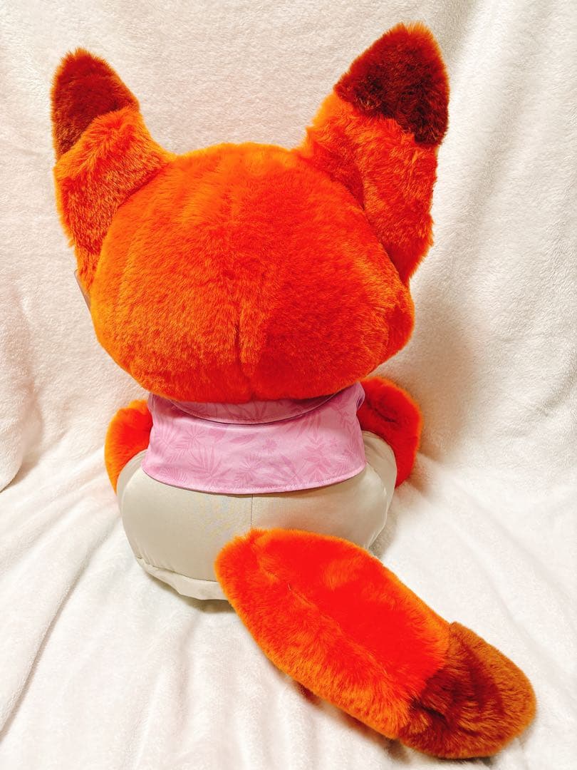 ズートピア゙２　ニック　大きな　ぬいぐるみ　ブランケット付き　コストコ　新作