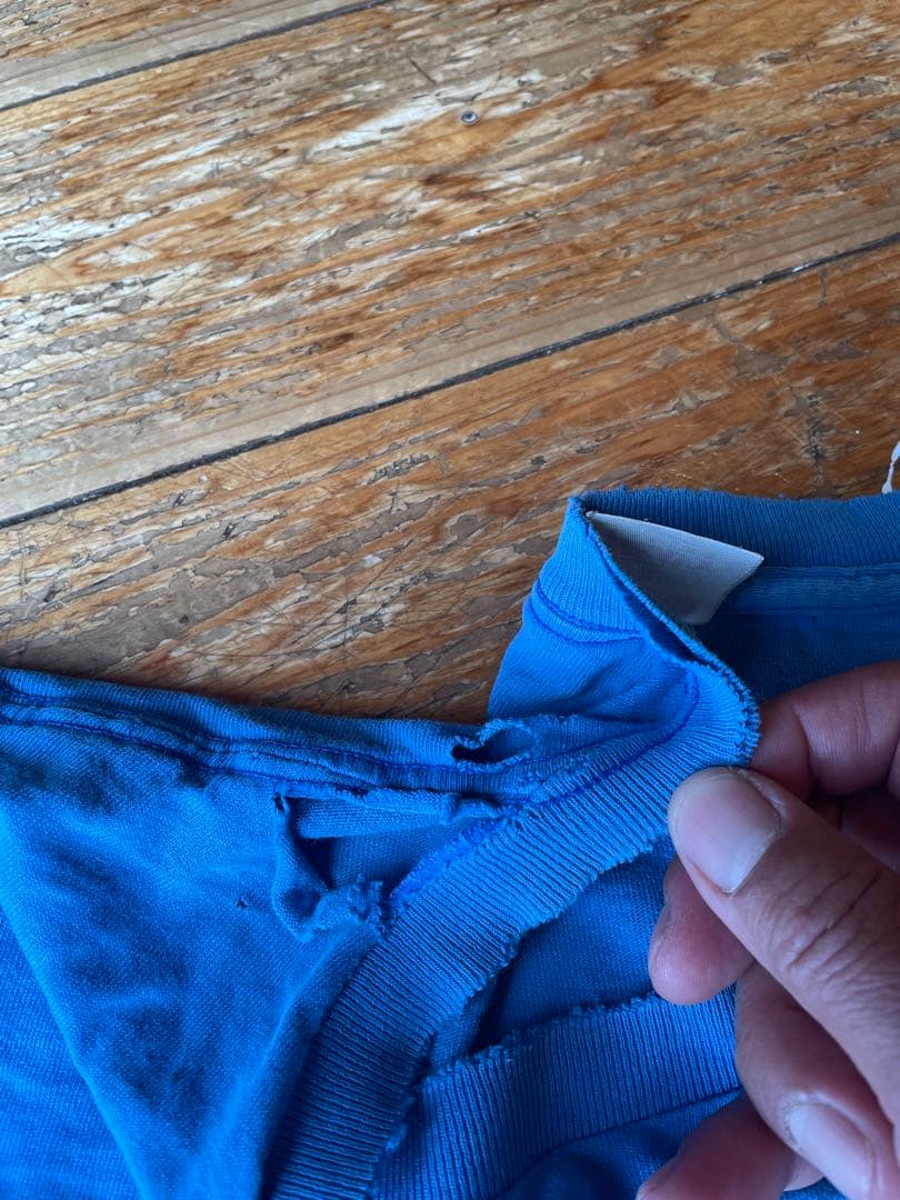 90〜00'sヴィンテージバンドtシャツSonic Youth Tシャツ 青