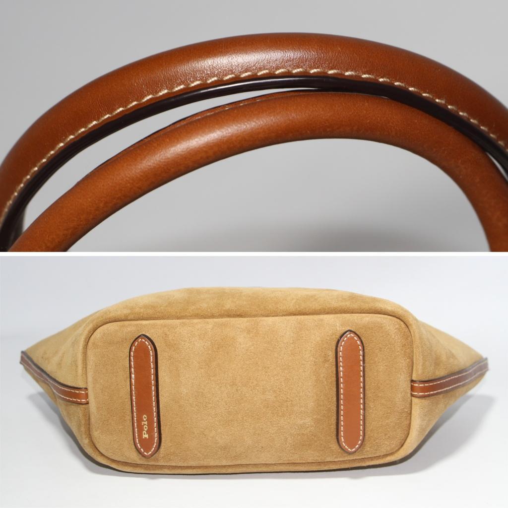 公*o様 ラルフローレン Bellport サッチェル ハンドバッグ ショルダー