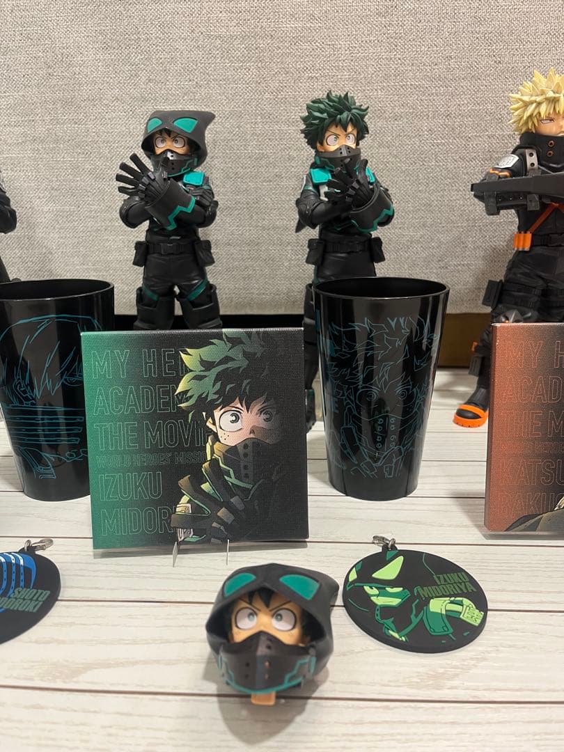 【希少】1番くじ僕のヒーローアカデミア WHM フィギュア 3体セット➕おまけ有