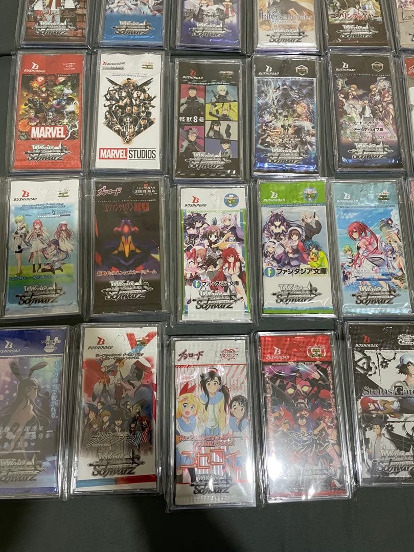 ヴァイスシュヴァルツ　未開封パック　コレクション　49点　まとめ売り