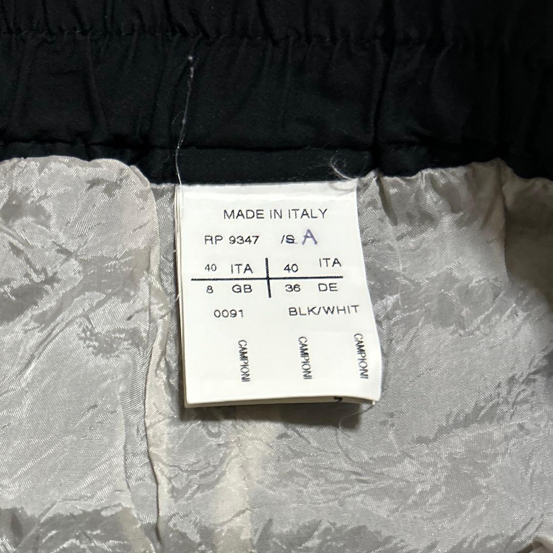 【美品】Rick Owens サルエルハーフパンツ グレー イタリア製ウール混