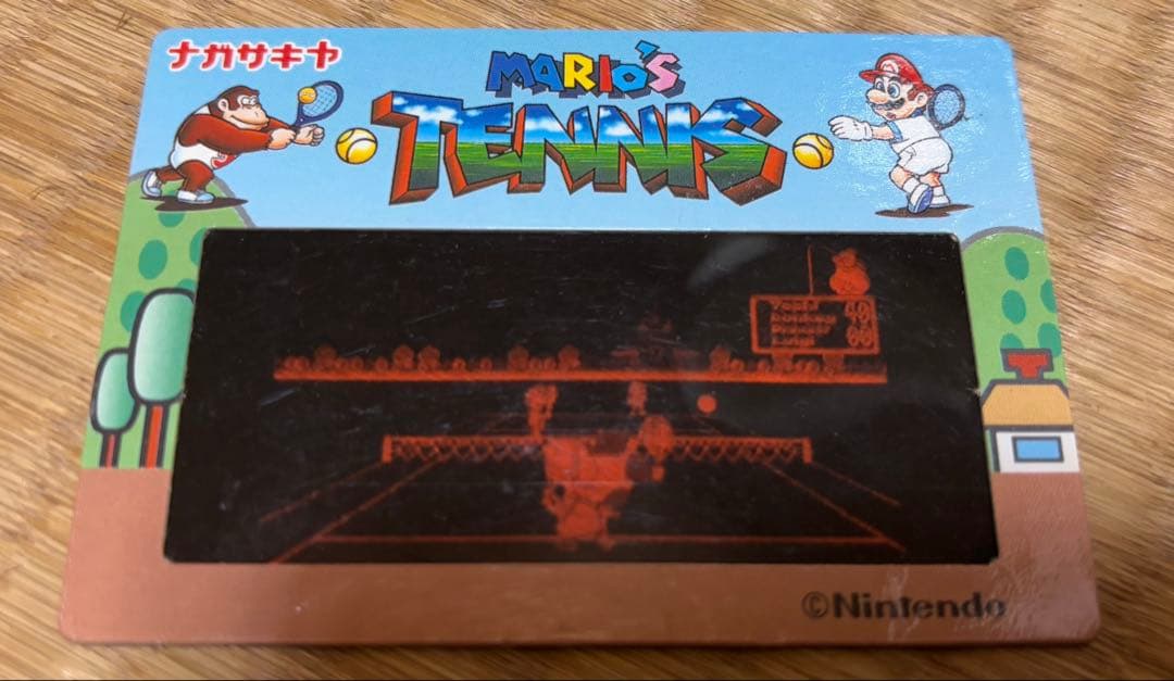 ナガサキヤ　マリオ テニス　フィルムカード