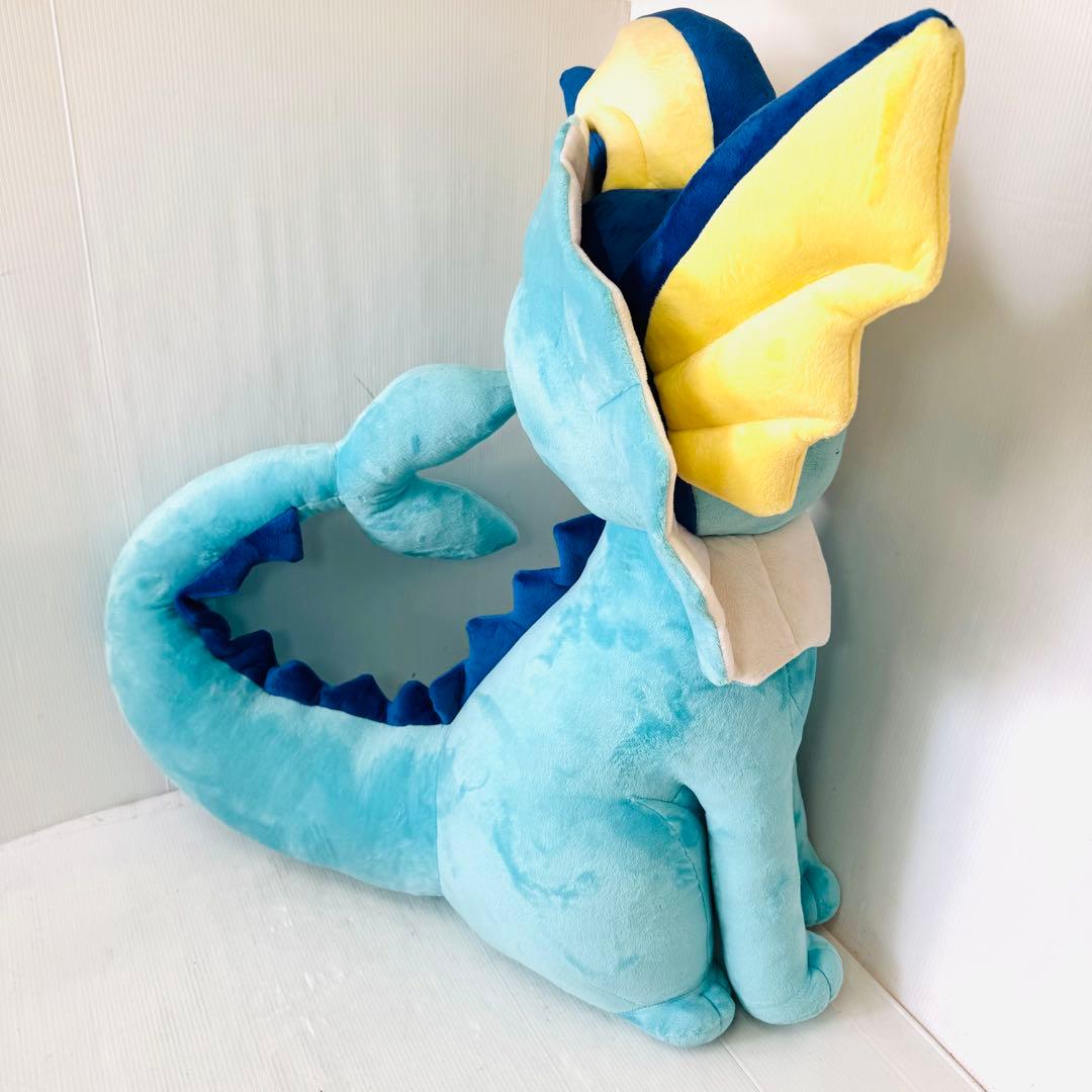 【美品】ポケモン　等身大　ぬいぐるみ シャワーズ　ポケモンセンター　限定