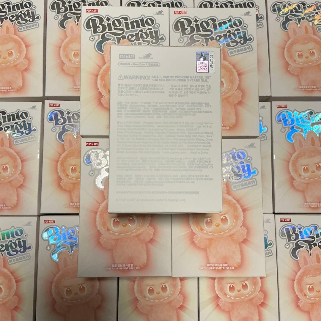 【正規品・未開封】Labubu Big into Energy 5箱