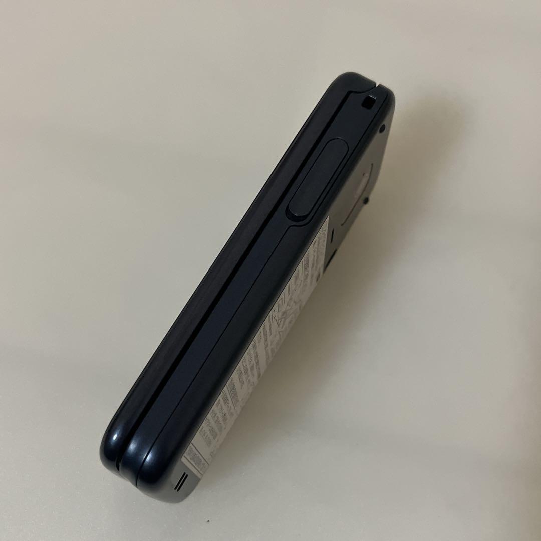 【極美品】NTTドコモ 富士通 らくらくホン F-01M ネイビー　docomo