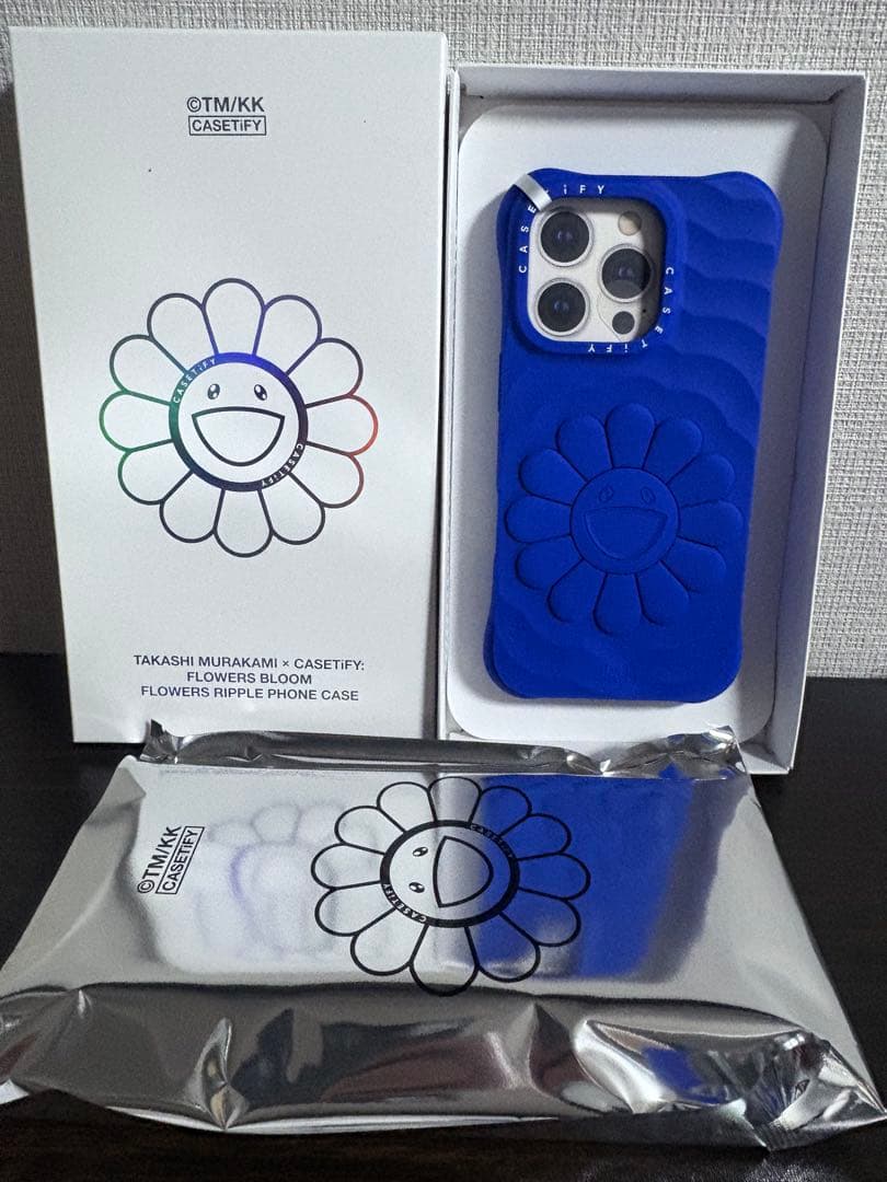新品【村上隆X CASETiFY】 FLOWERSBLOOM 青