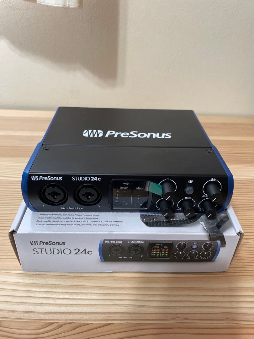 PreSonus STUDIO 24c オーディオインターフェイス
