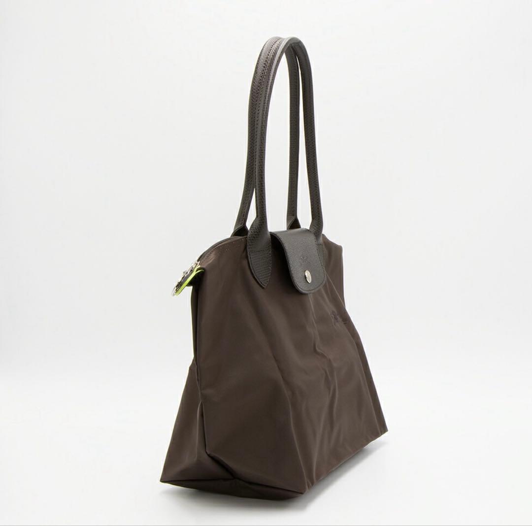 ロンシャン ル プリアージュ グリーンライン 肩掛けM 最新色モカ