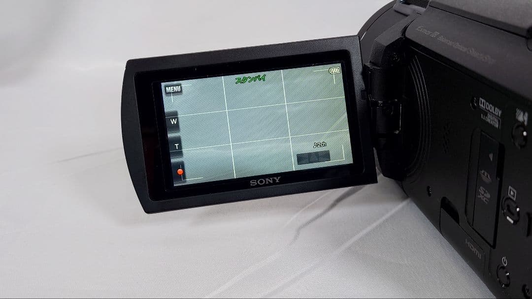 【SONY】FDR-AX40 4K ビデオカメラ