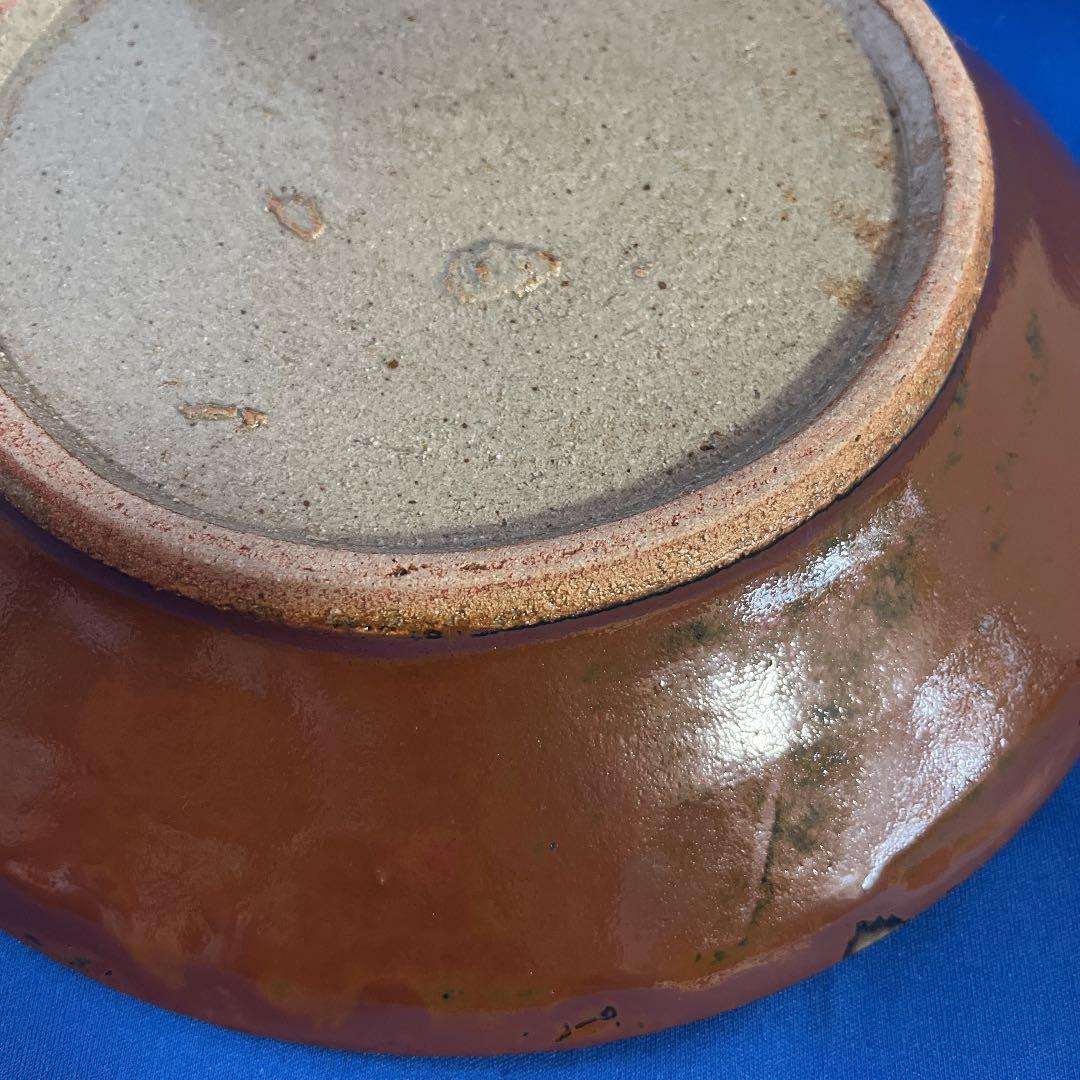 益子焼　濱田晋作　柿釉