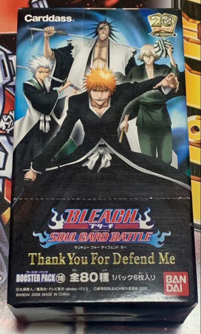 【未開封ボックス】 BLEACH SCB 18弾 ソウルカードバトル