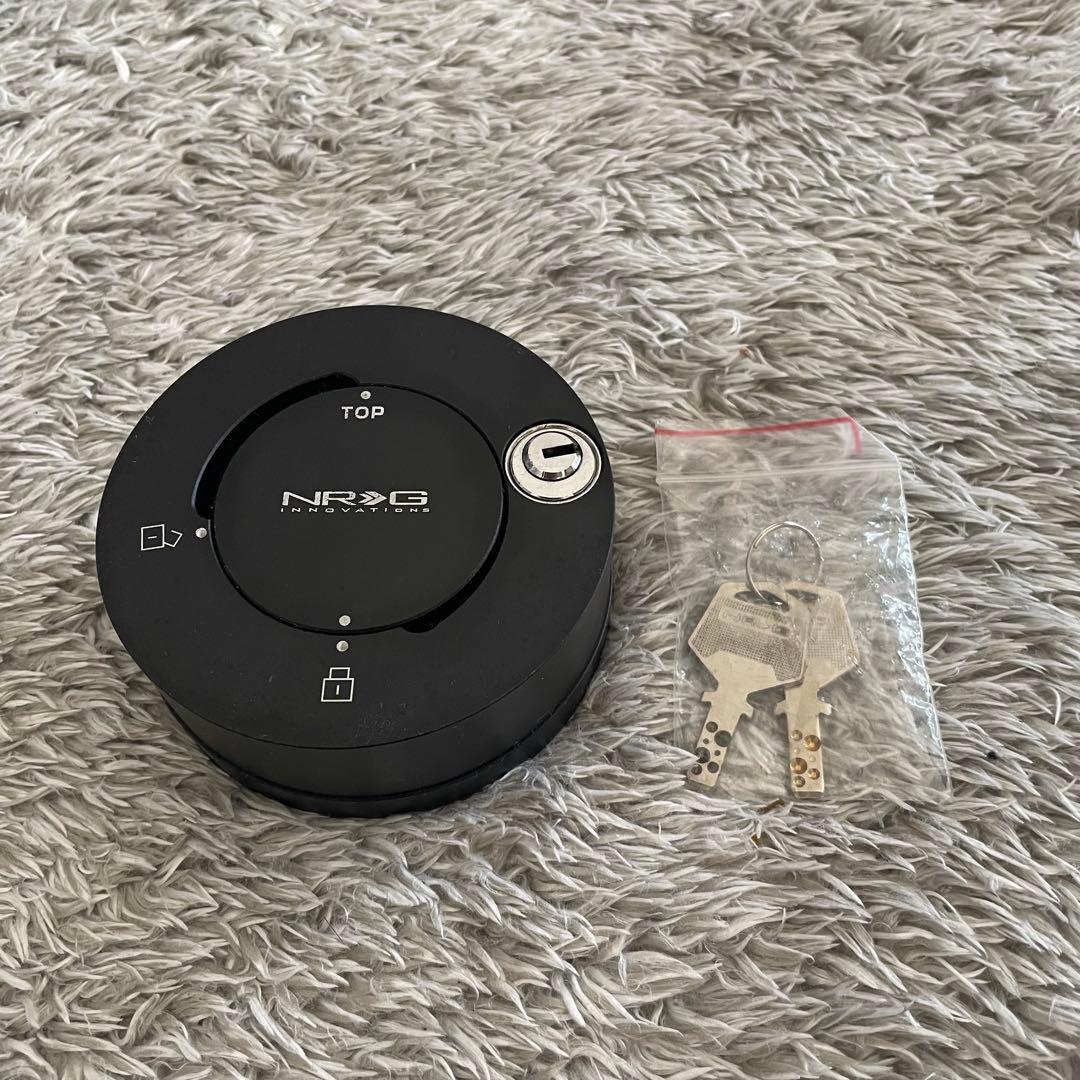 NRG SRK-101MBクイックリリース用 クイックロック ブラック 鍵２本