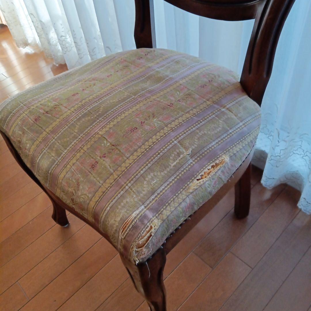 ①アンティーク★チェア★ヴィンテージ★ピンク★ヴェローナクラッシック★dinos