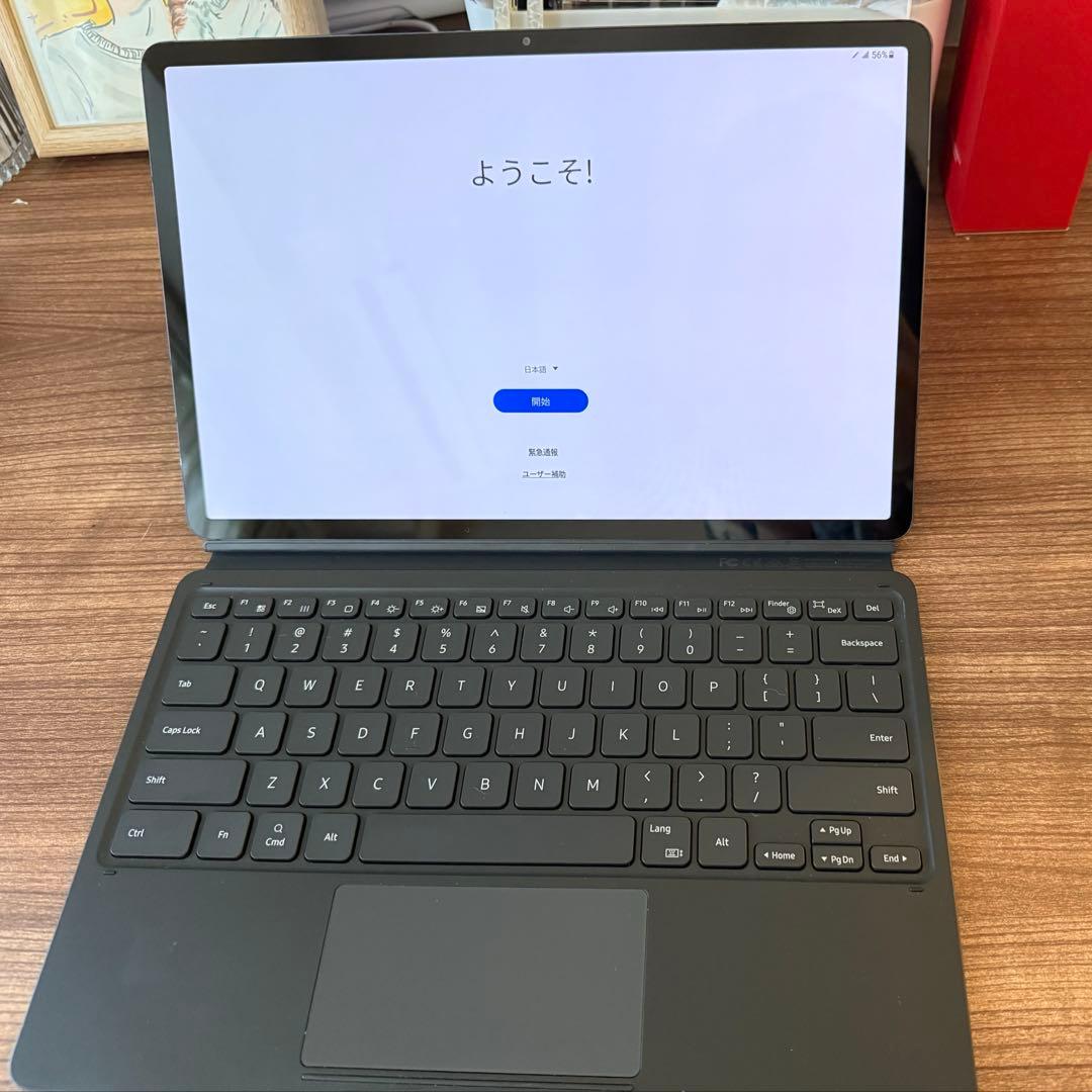 GalaxyTab S7+5G 8GB/256GB キーボードカバー(ペン無し)