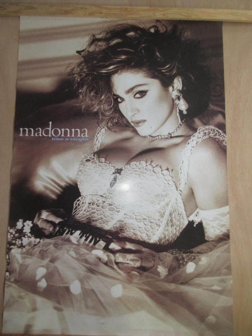 madonna Like a Virgin ポスター