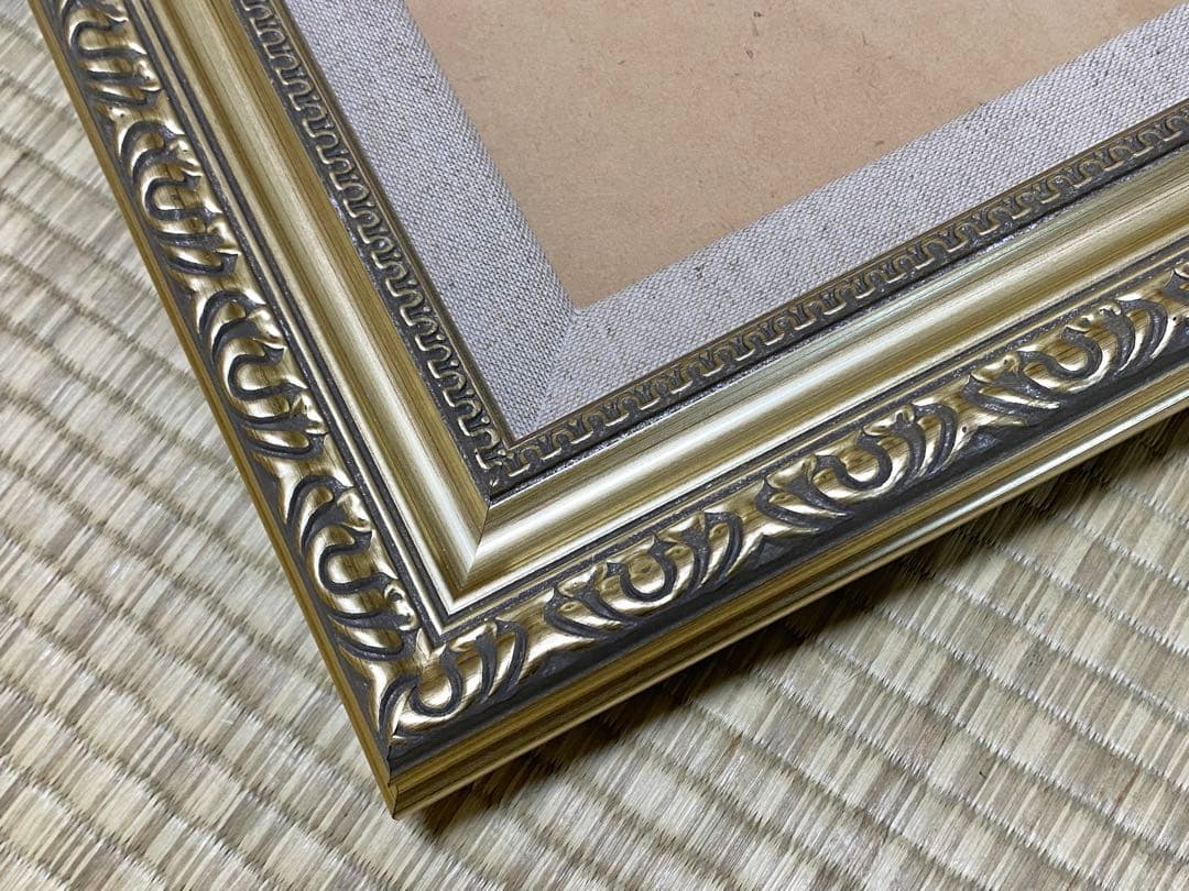 油彩額SM（サムホール）シルバー