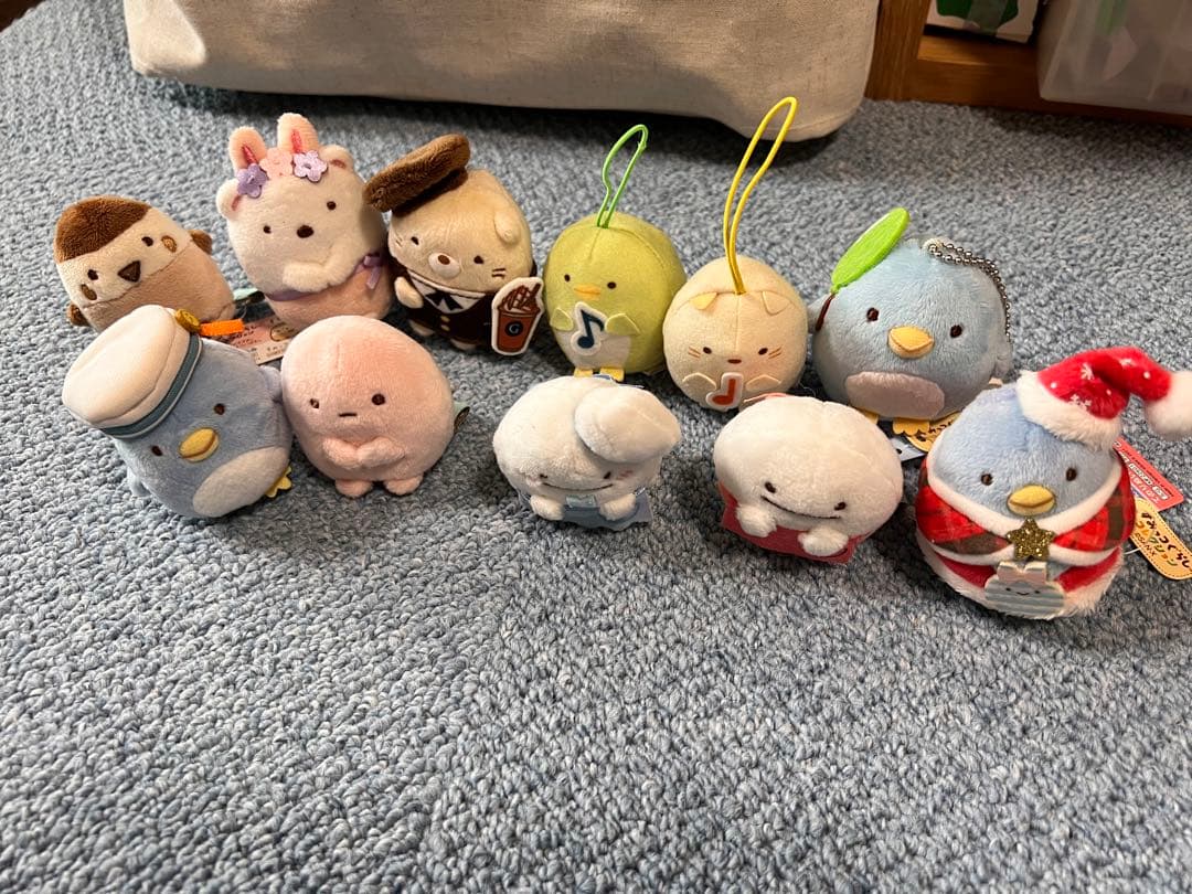 【定価の半額以下　17点】すみっコぐらし てのりぬいぐるみ　家具　まとめ売り