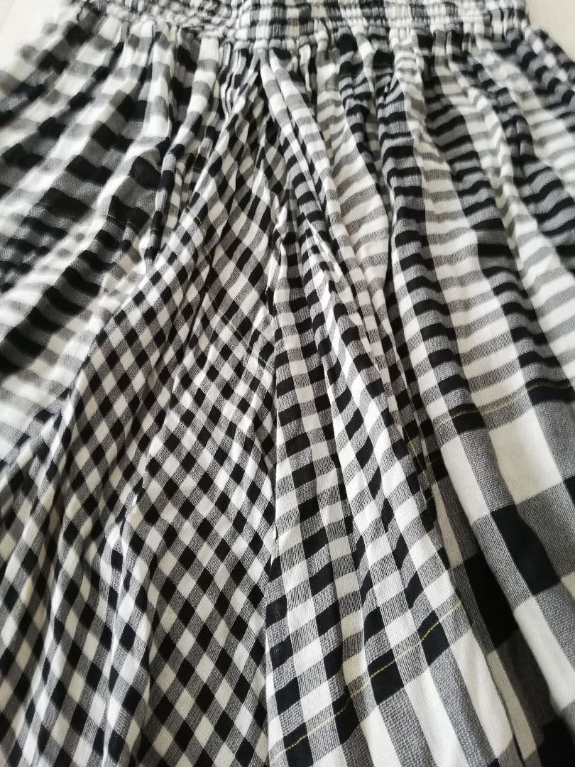 Y's YOHJI YAMAMOTO 2005SS チェックサルエルパンツ