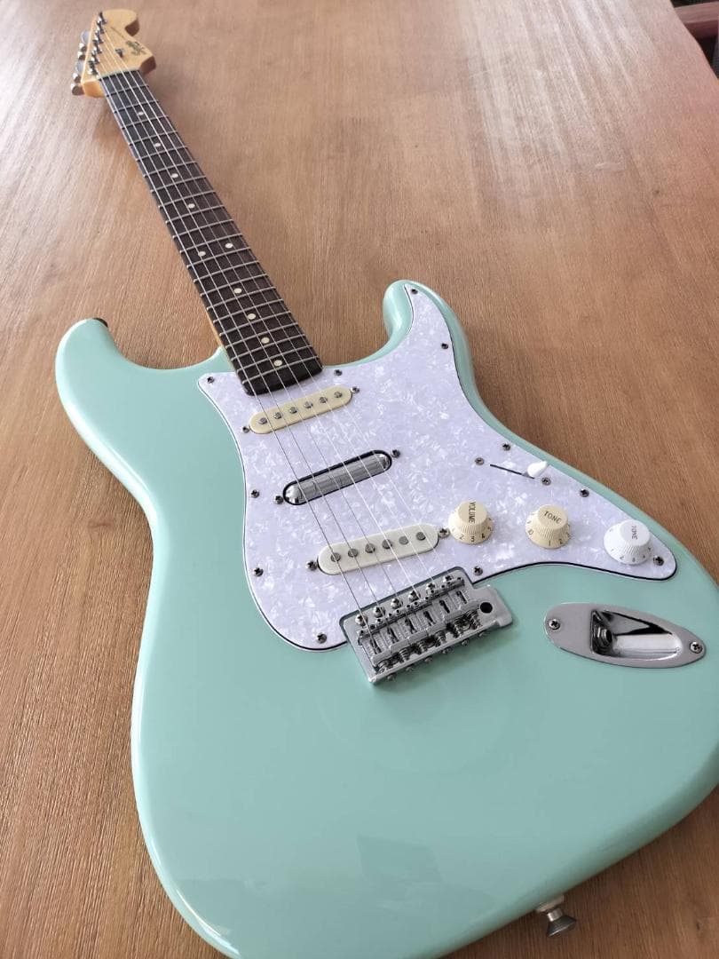 Squier VM Surf ストラトキャスター サーフグリーン ギグバッグ付
