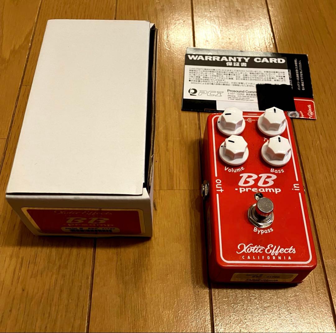 ギター Xotic Effects BB Preamp