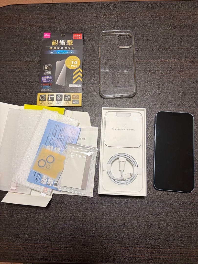 iPhone14 plus ブルー