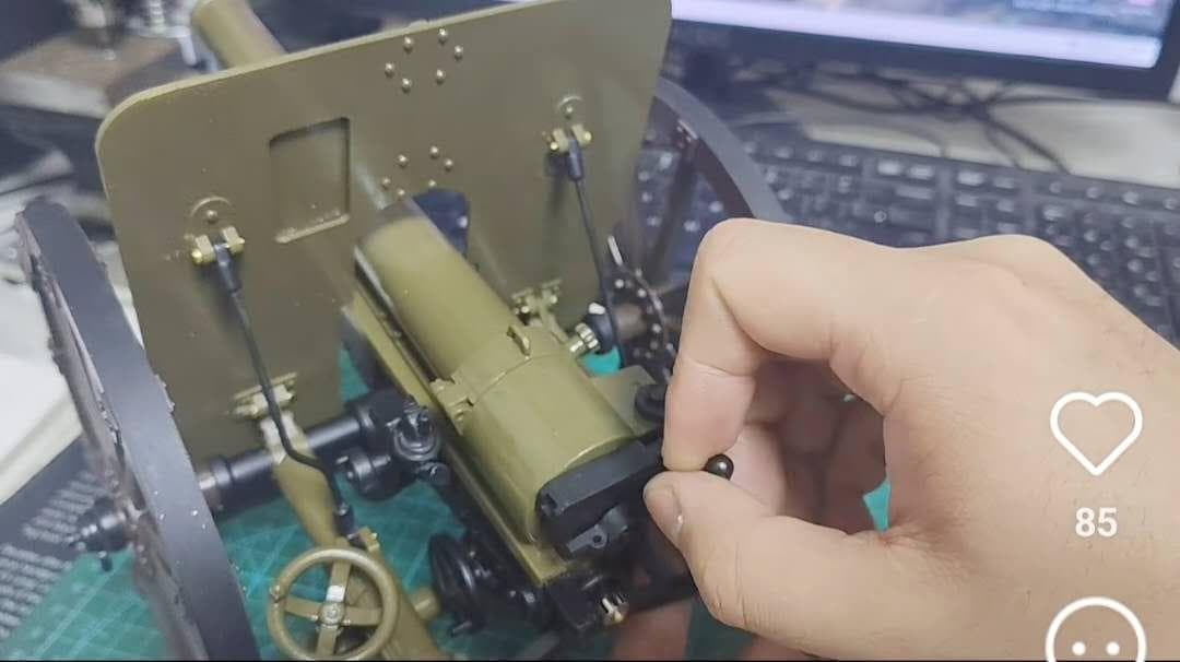 １/6スケール　手作　四一式山砲　模型レプリカ　新品