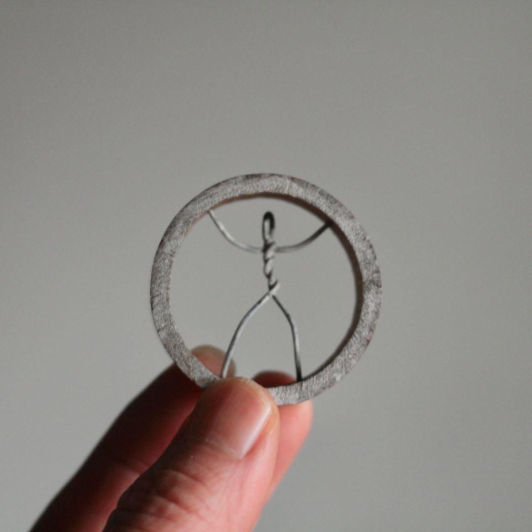 サークル人 昭和の玩具 オブジェ 古道具 アンティーク