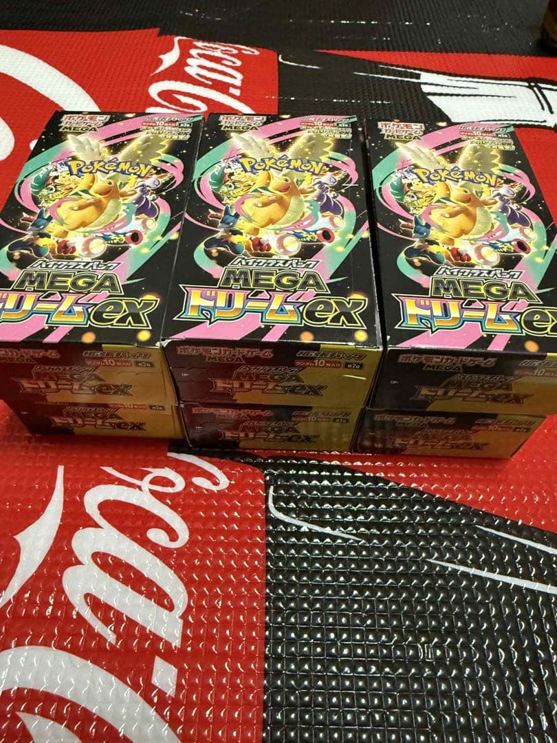 MEGAドリームex 6BOX シュリンクなしペ リペリあり