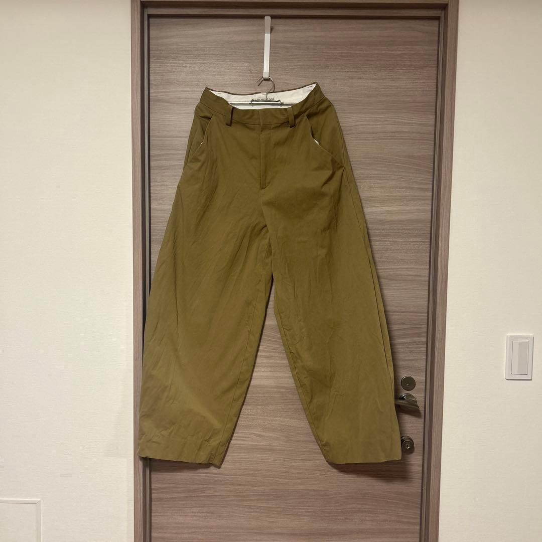 Plage 24AW R’IAM WIDE チノパンツ キャメル 38