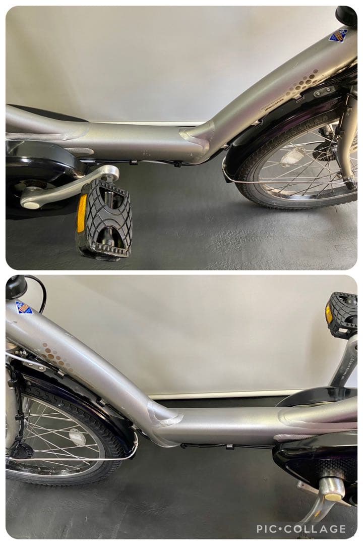 1年保証 送料無料　ブリヂストン　20インチ　子供乗せ　電動アシスト自転車