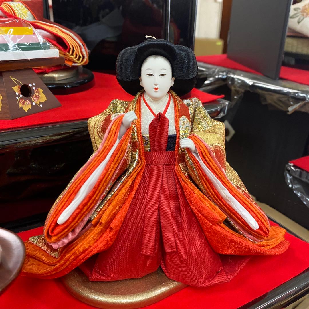 雛人形セット 桜装飾付き