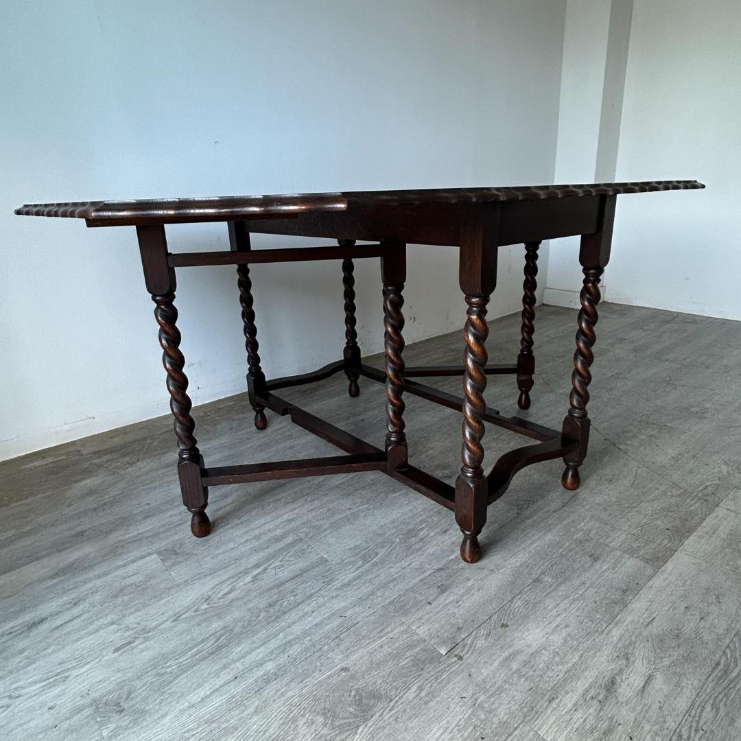 イギリス アンティーク家具 ゲートレッグテーブル 1930年頃 740A