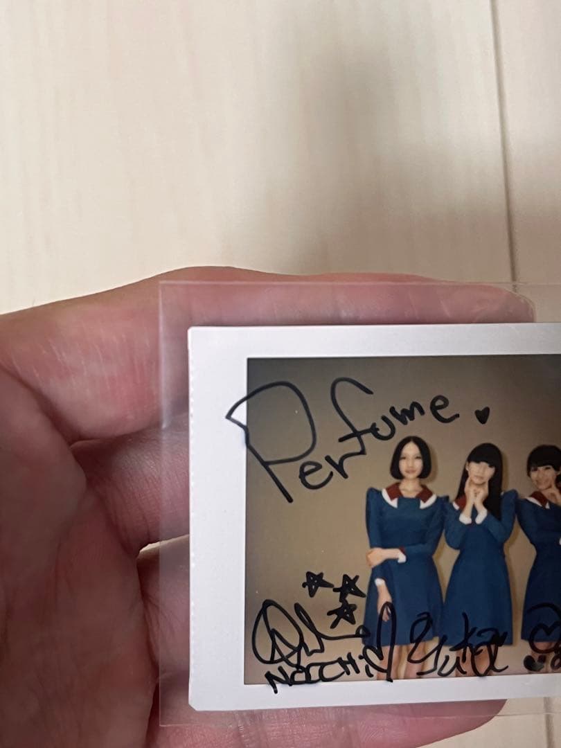J*1様 Perfume サイン　チェキ　当選品
