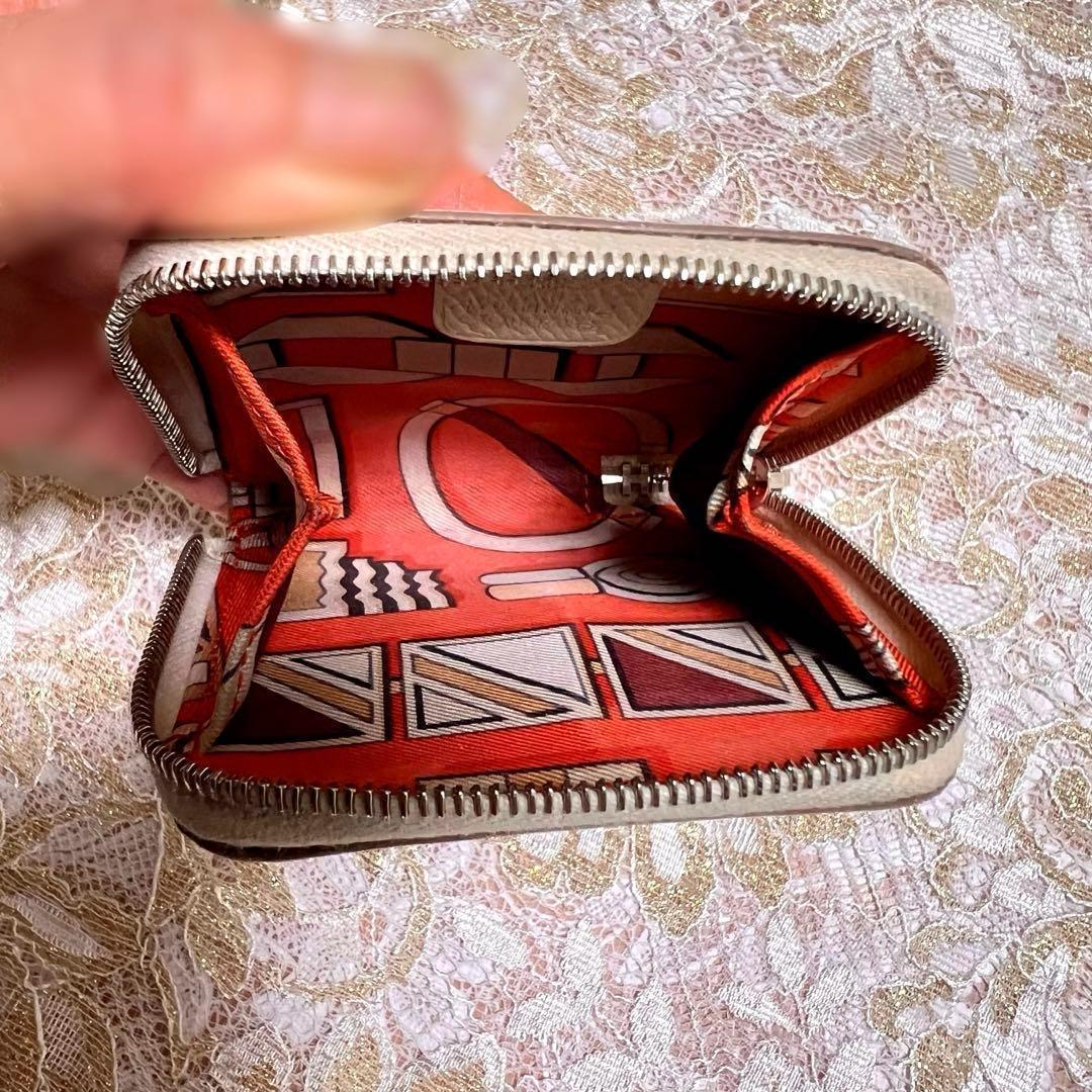 お買い得！極美品★エルメス アザップ シルクイン コンパクト ミニ★正規品