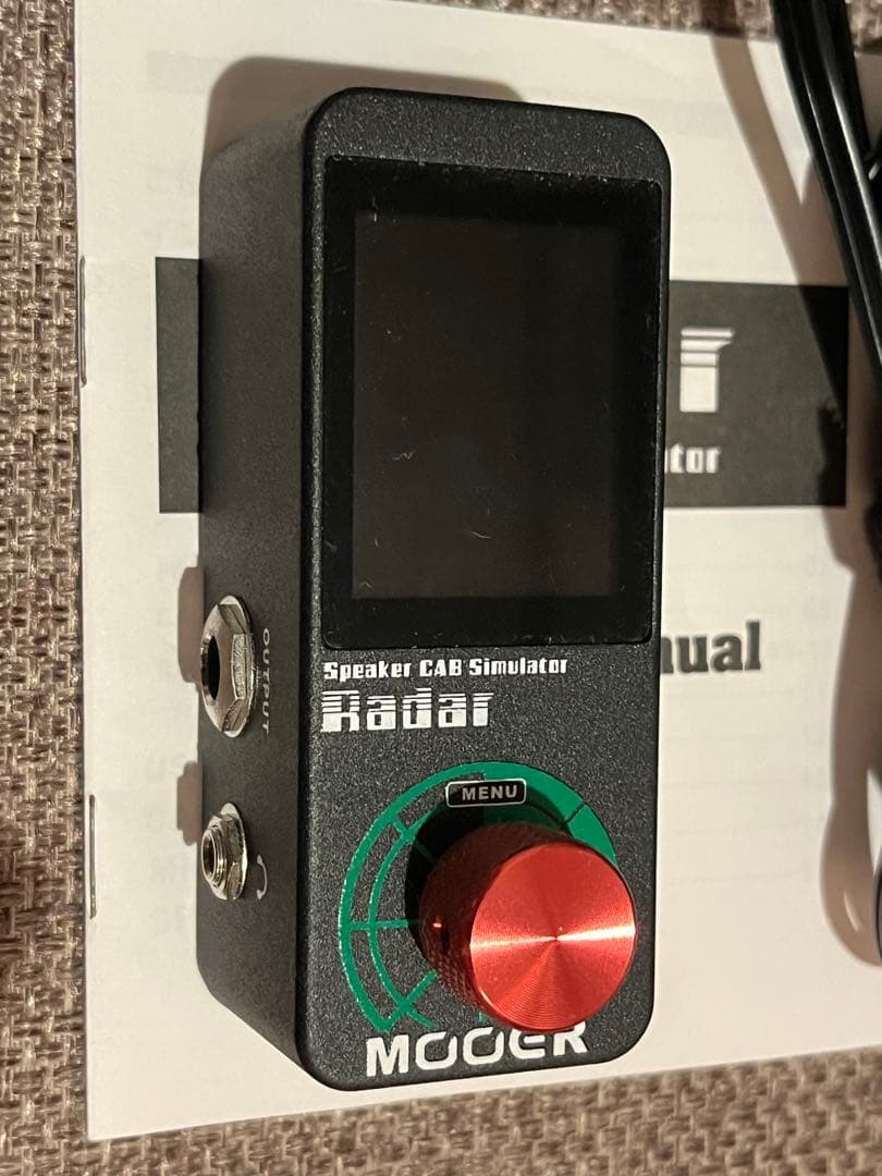 Mooer Radar IRローダー スピーカーキャビネットシミュレーター