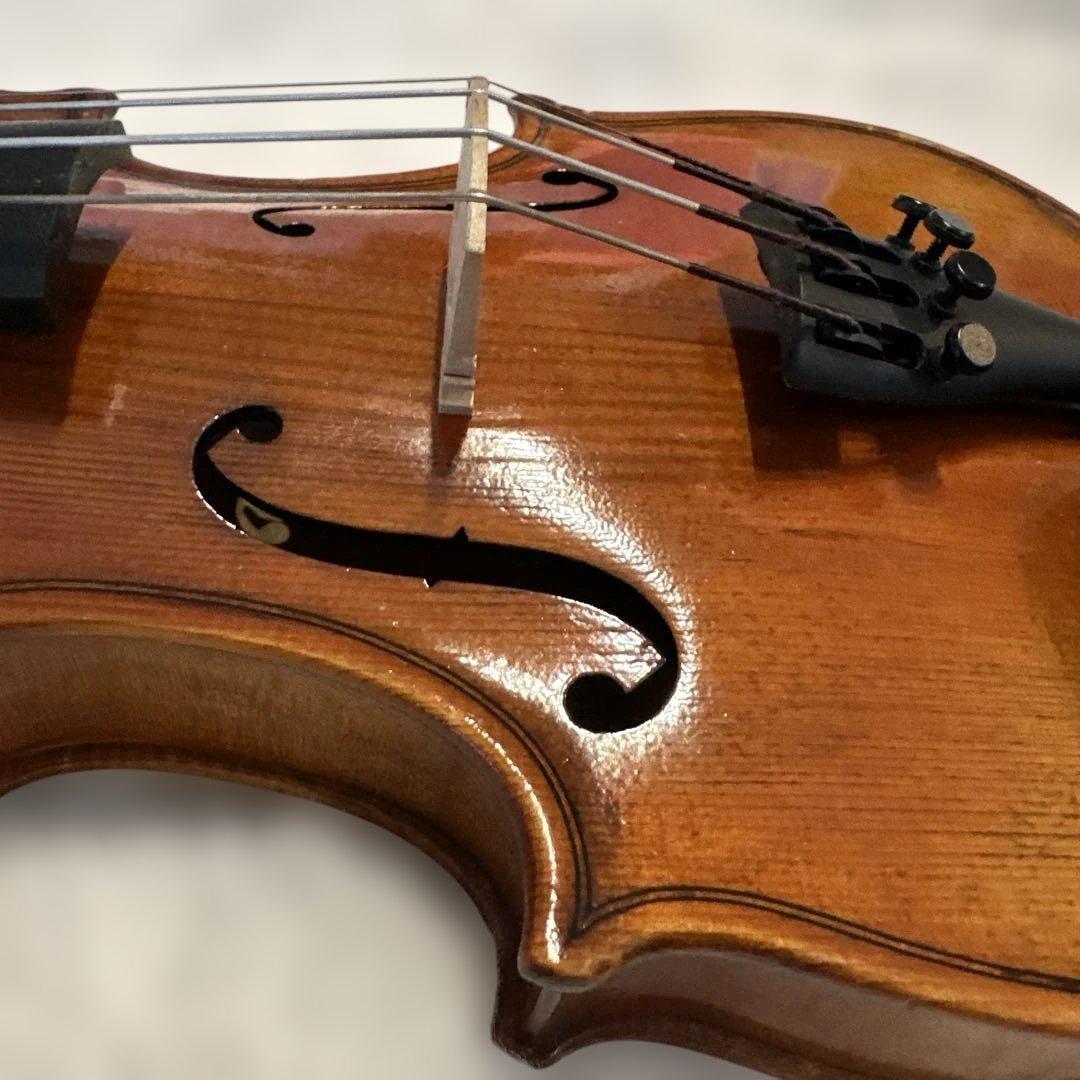 【美品】　1/8 バイオリン 本体　付属品セット　2024年購入　分数バイオリン