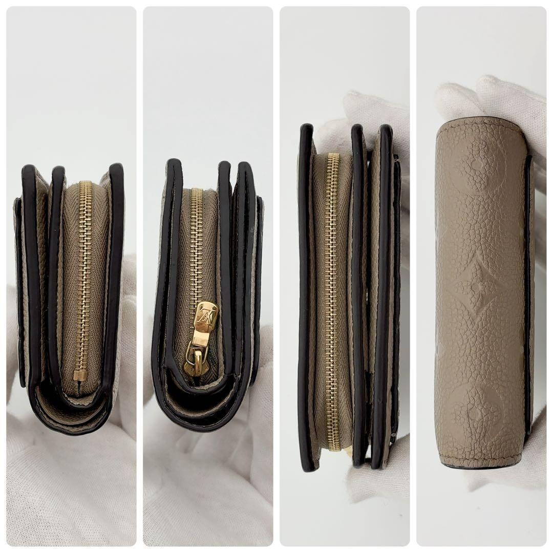 ともママ　ルイヴィトン アンプラント クレア トゥルトレール 折り財布