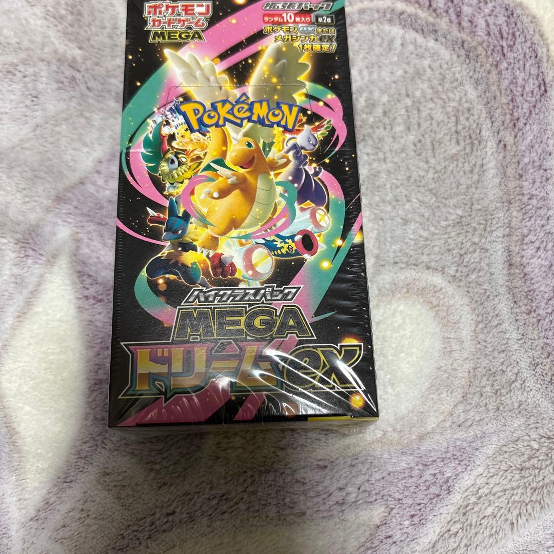 ポケモンカードゲーム MEGA ドリームex1ボックスシュリンク付き❸