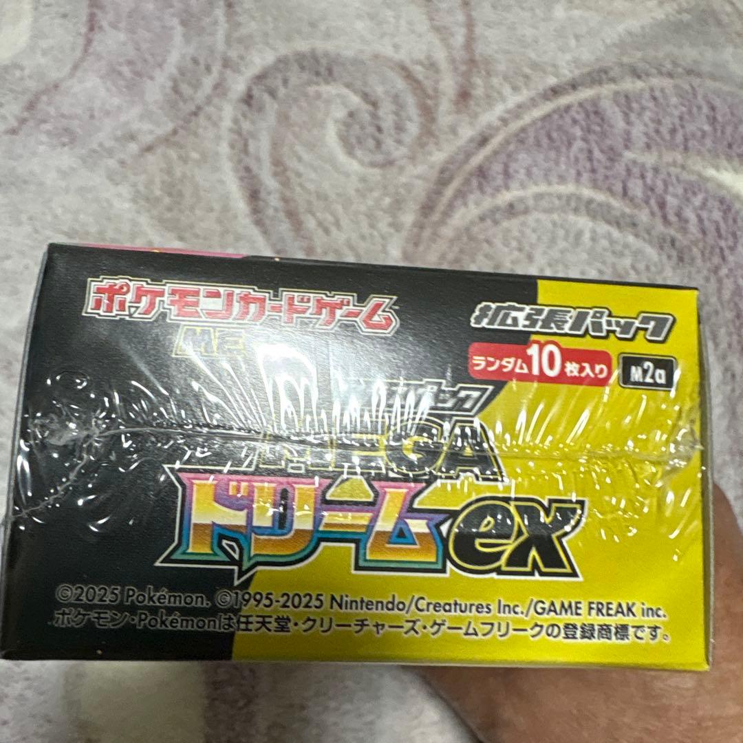 ポケモンカードゲーム MEGA ドリームex1ボックスシュリンク付き❸
