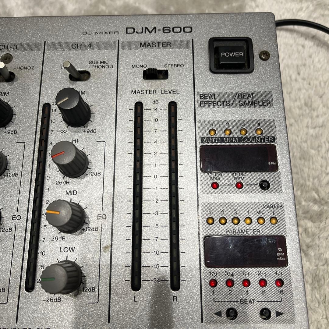 Pioneer DJM-600 DJミキサー 早い者勝ち