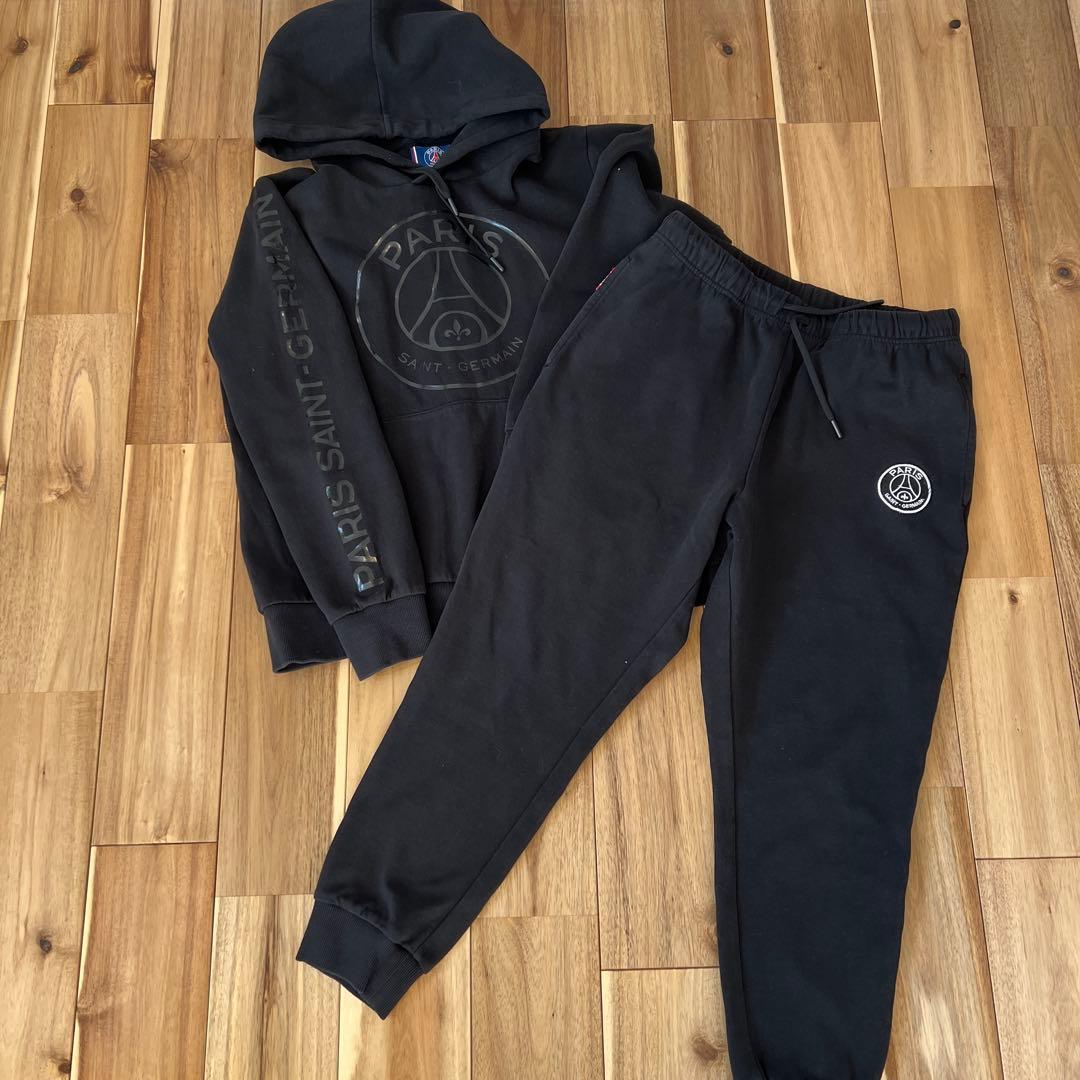 美品✨パリサンジェルマン PSG セットアップ ビッグロゴ パーカー スウェット