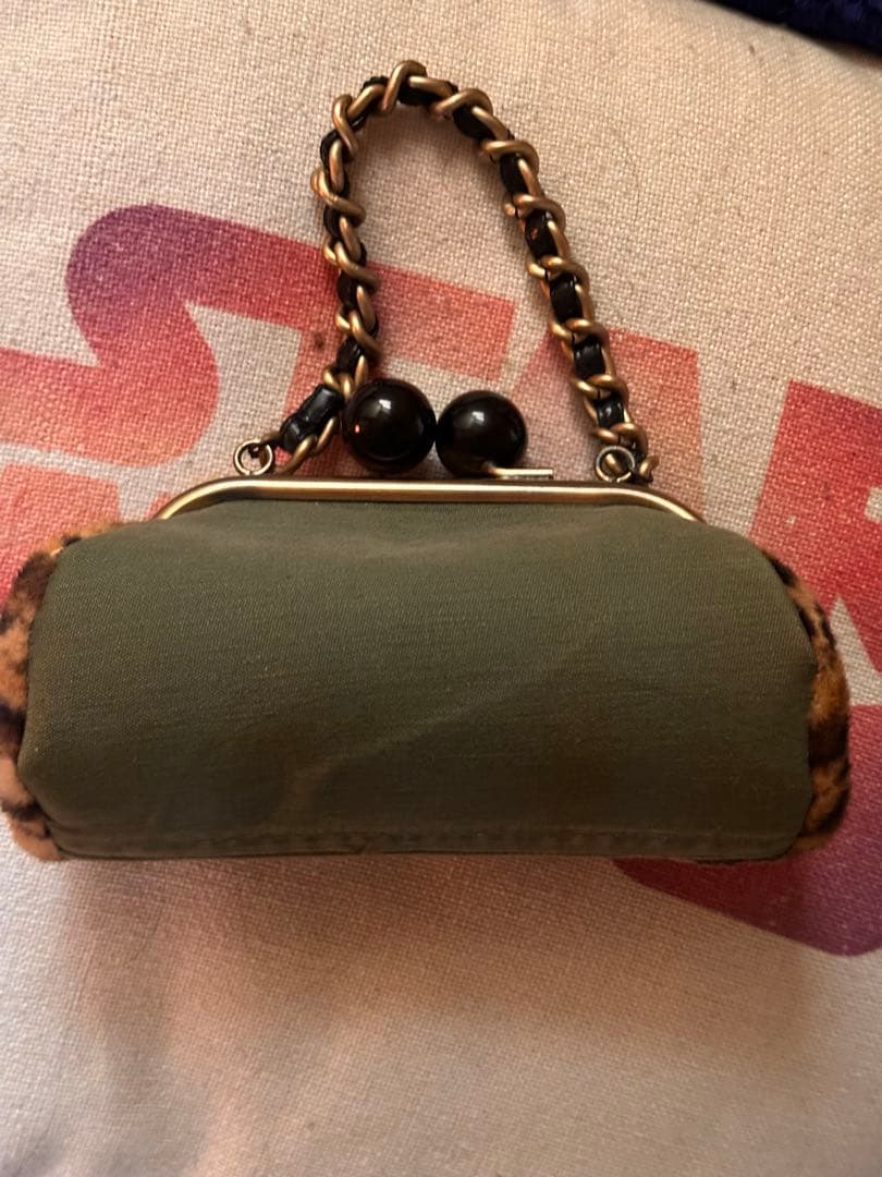 [美品]guriguri がま口bag