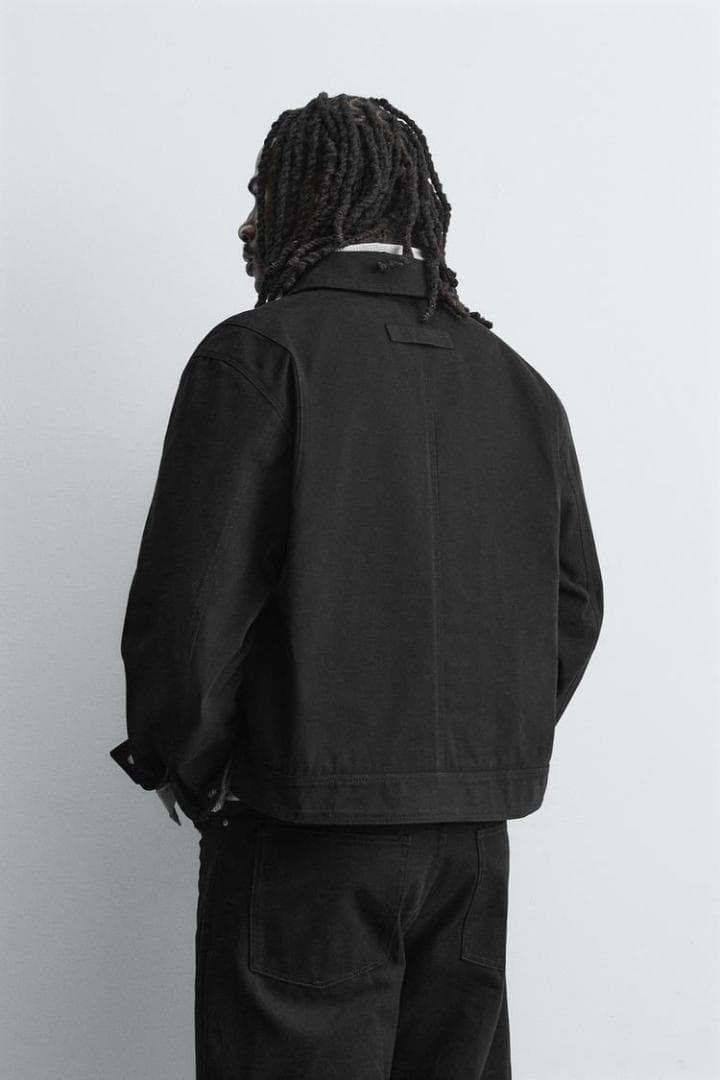 ZARA ザラ リラックスフィットトグルボタンジャケット L