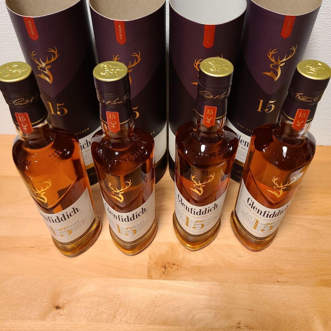 Glenfiddich 15 Year 700ml 4本セット