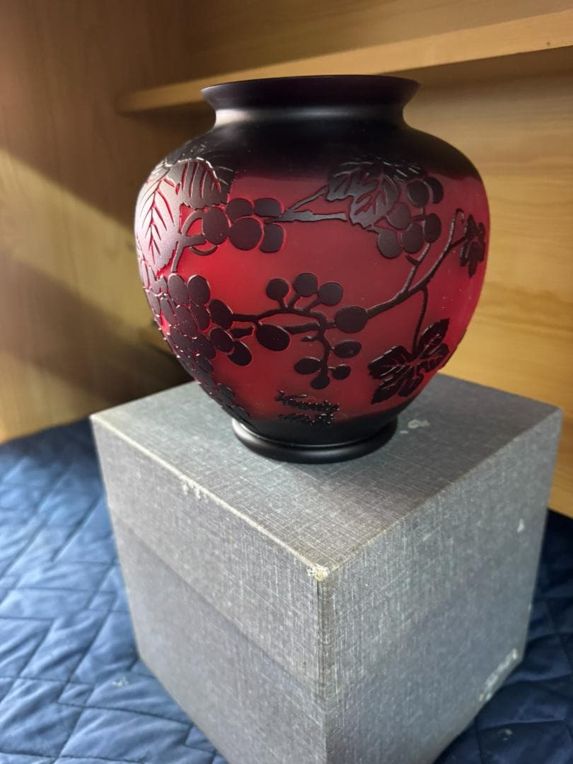 (4328W3)*GALANT VASE 花瓶 花入 工芸品